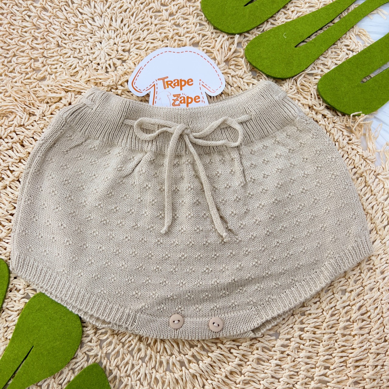 Tapa Fralda Linha Areia